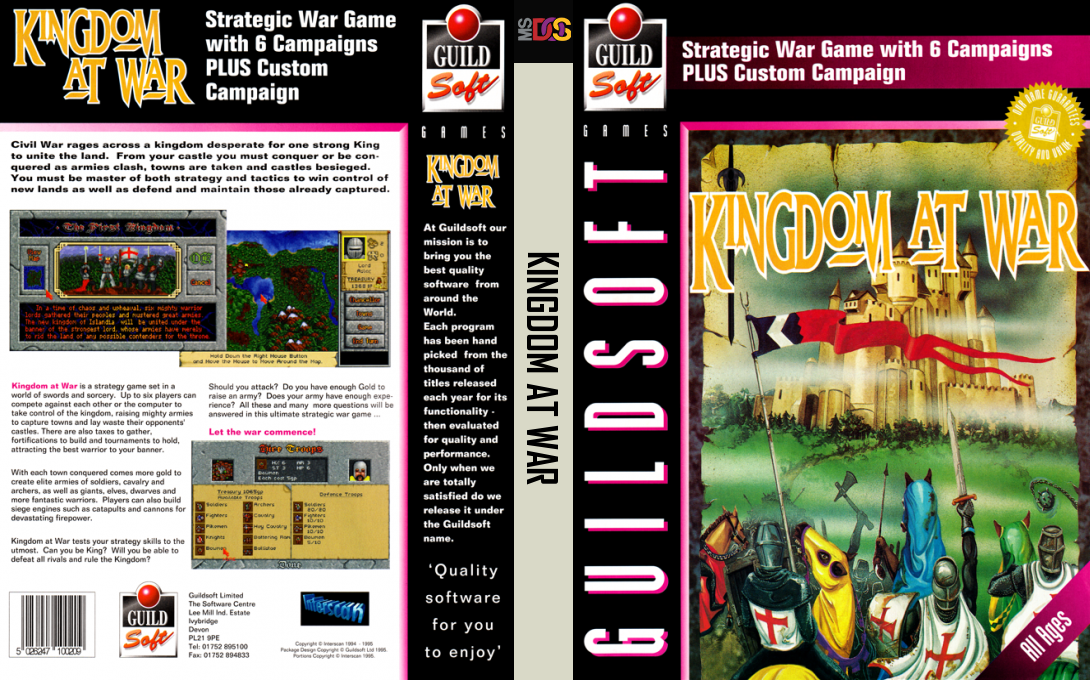 Kingdom At War — box-texture (EU)