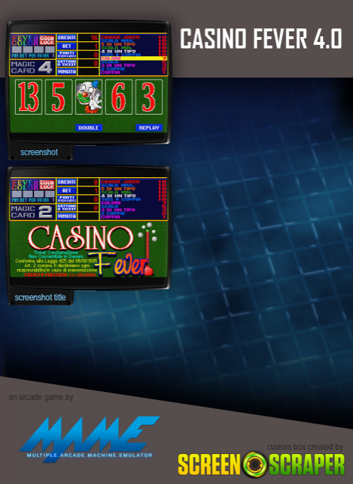 Casino Fever 4.0 — box-2D-back (SS)