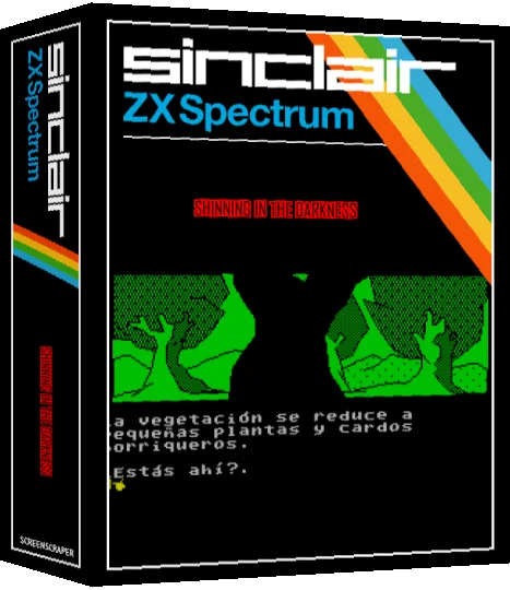 Shinnig in the Darkness — box-3D (SS)