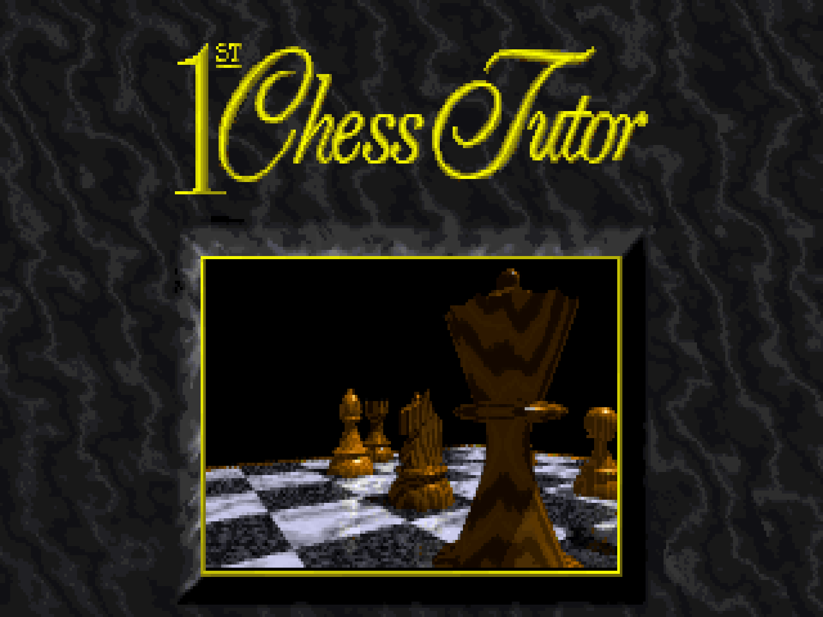 1St Chess Tutor box art