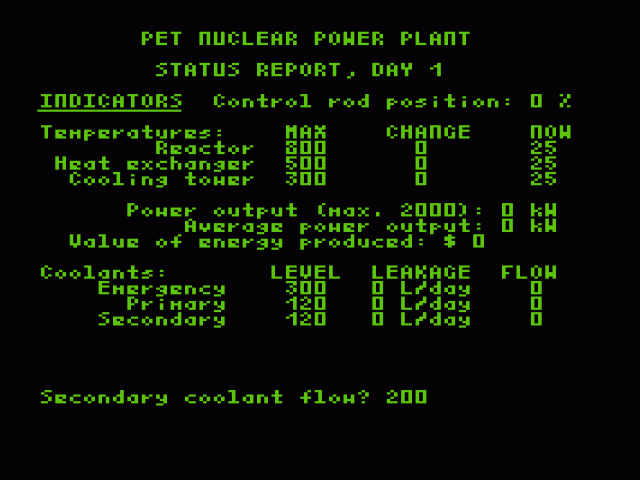 Nuclear Power Plant — ss (WOR)