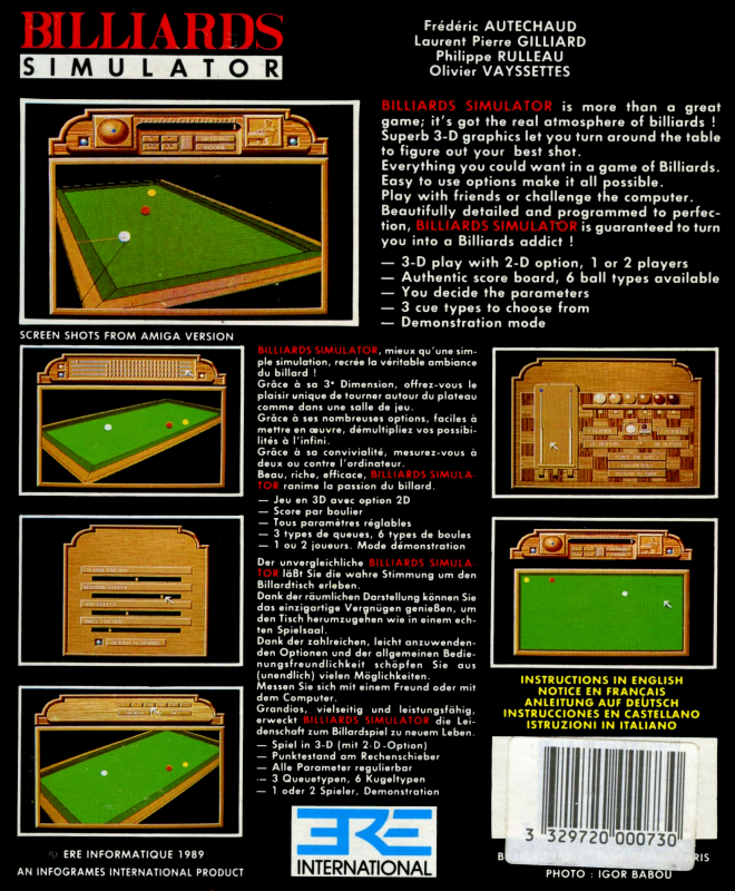 Billiards Simulator — box-2D-back (EU)