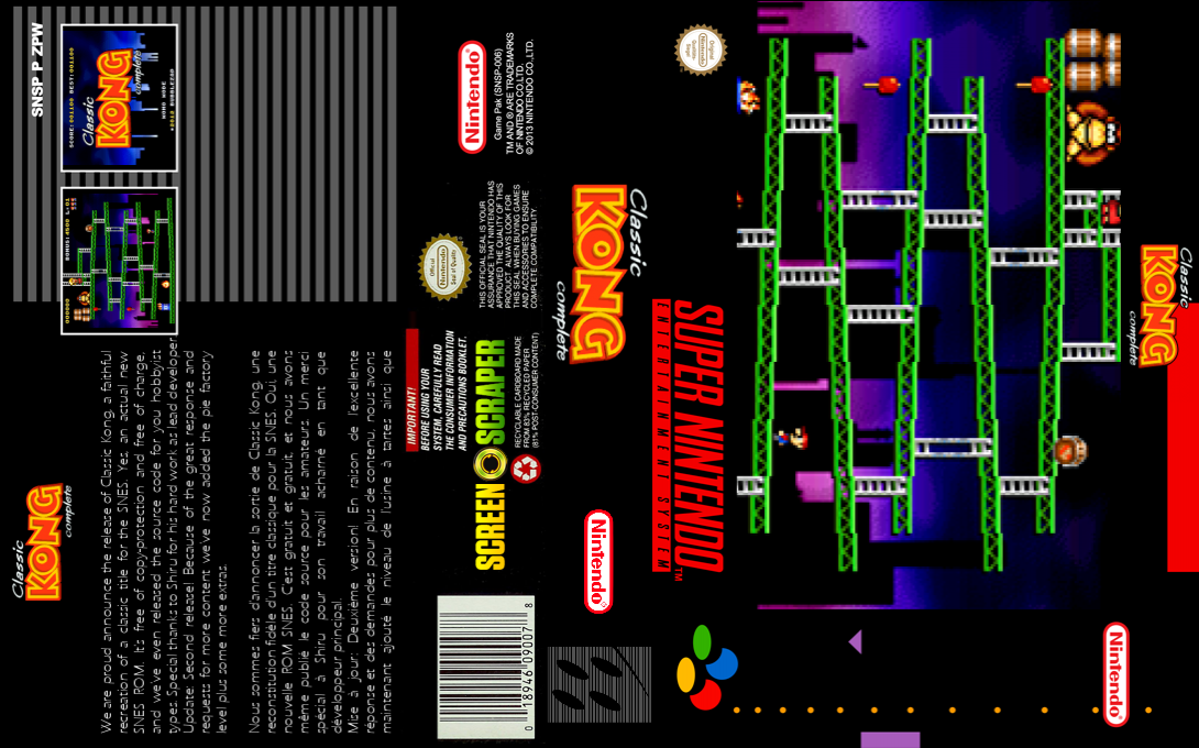 Classic Kong Complete — box-texture (SS)