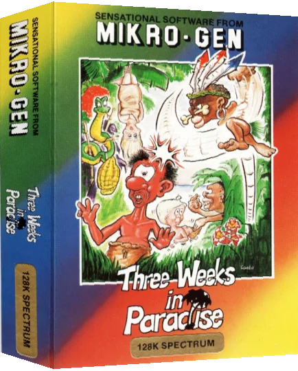 Three Weeks In Paradise — box-3D (EU)