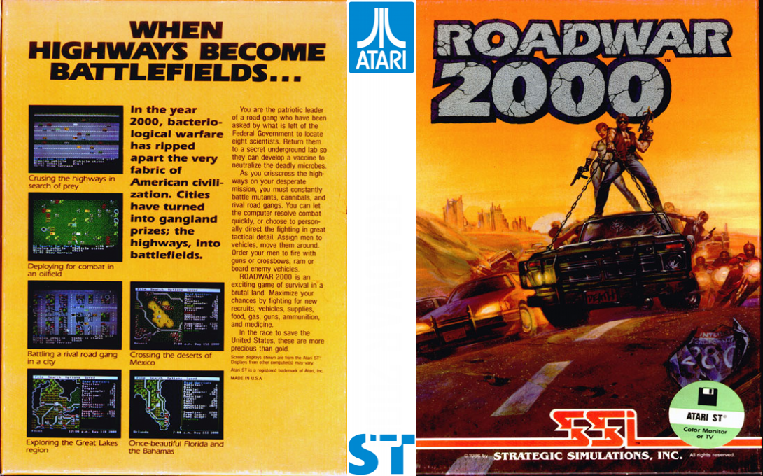 Roadwar 2000 — box-texture (US)