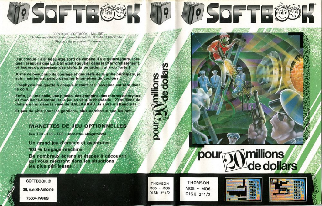 Pour 20 Millions De Dollars — box-texture (WOR)