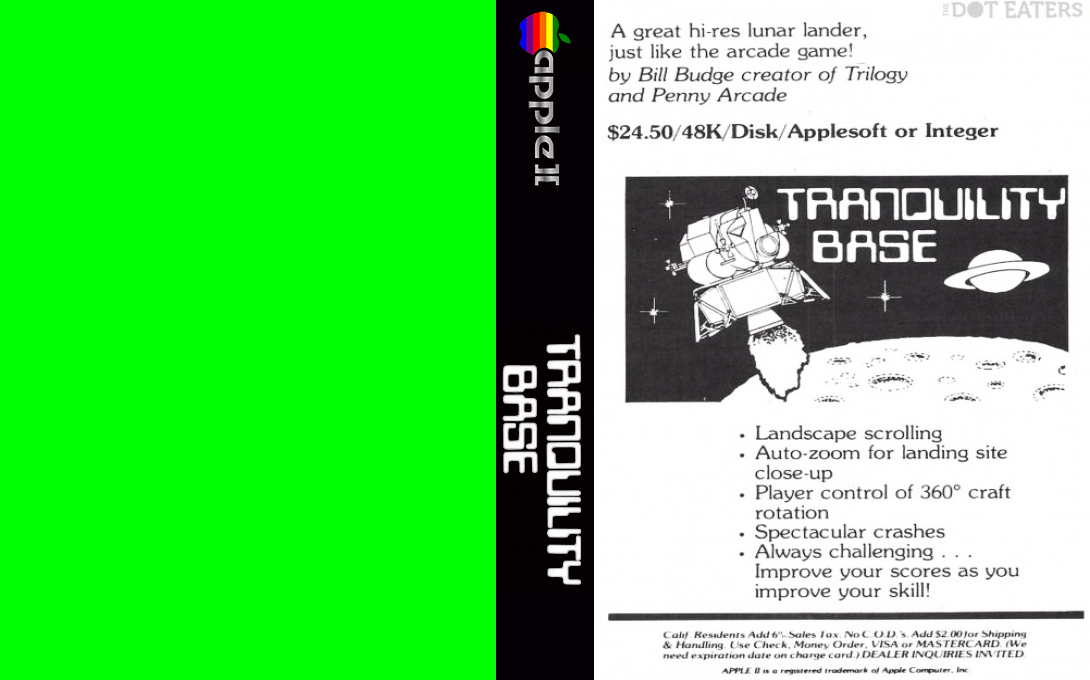 Tranquility Base — box-texture (US)