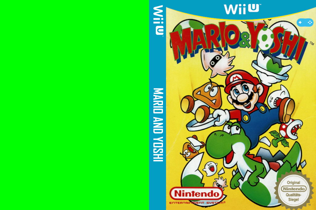 Mario & Yoshi — box-texture (CUS)