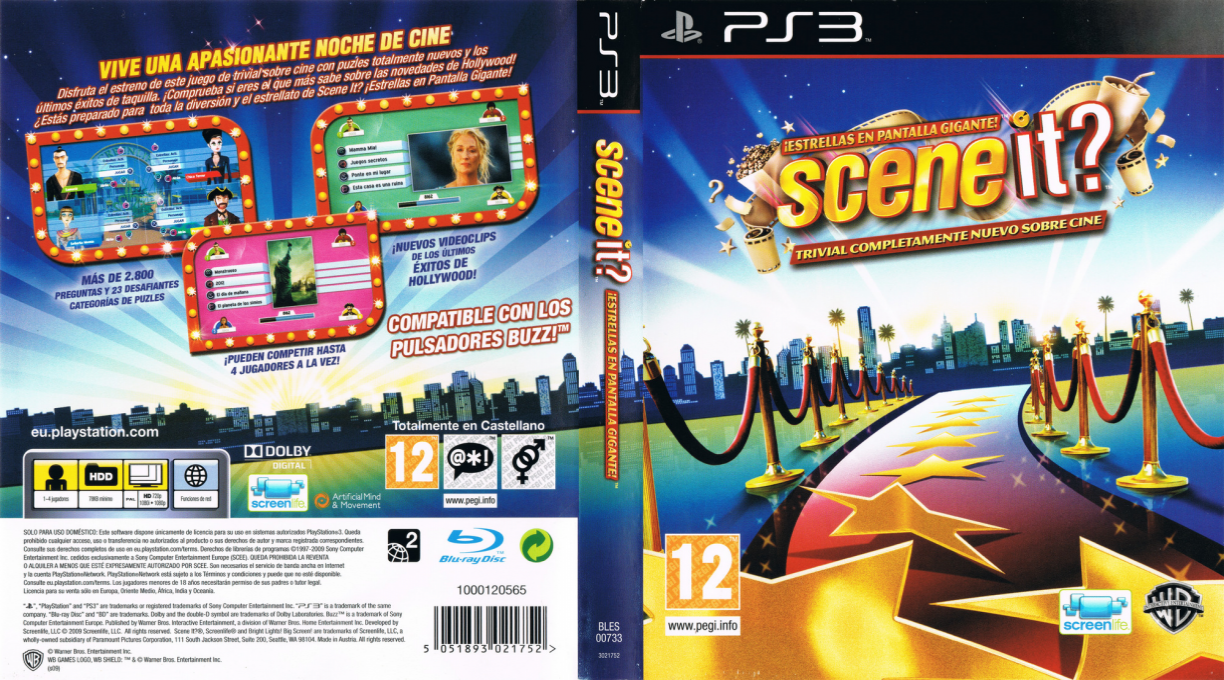 Scene It Estrellas en la Pantalla Gigante — box-texture (SP)