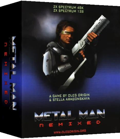 Metal Man Remixed — box-3D (EU)