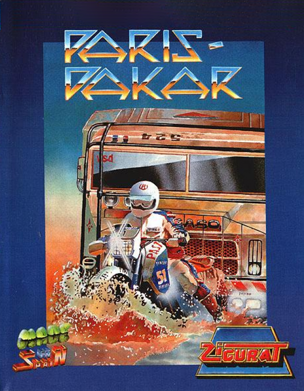 Paris-Dakar box art