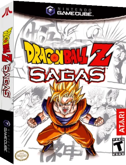 Dragon Ball Z - Sagas — box-3D (US)