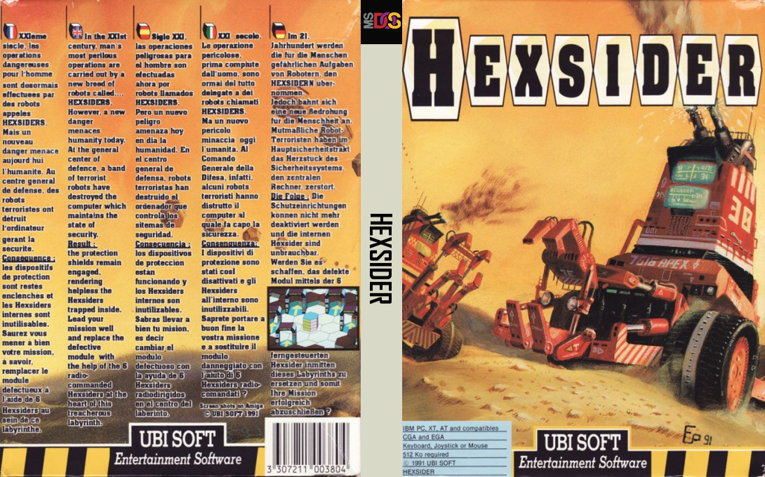 Hexsider — box-texture (EU)