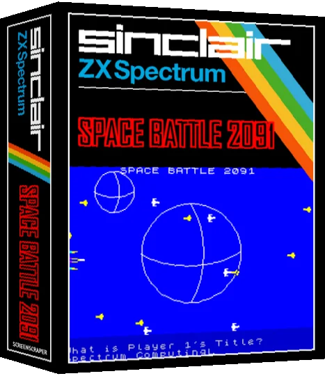 Space Battle 2091 — box-3D (SS)