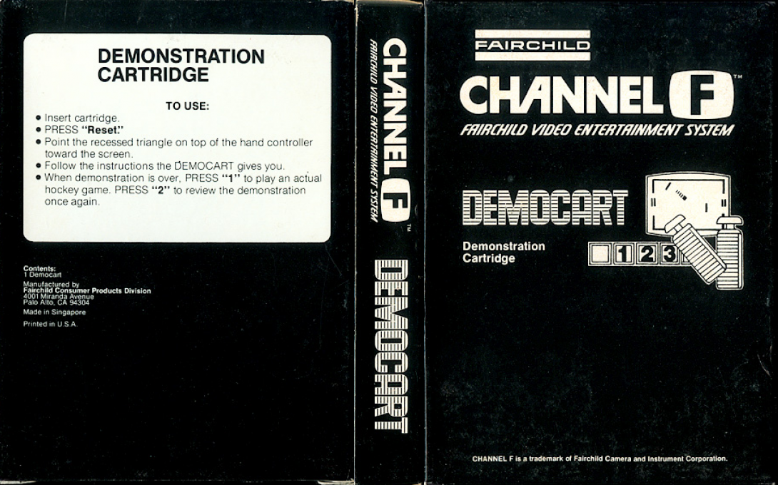 Demonstration Cartridge — box-texture (US)