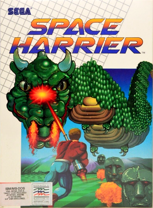 Space Harrier box art