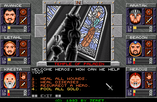 Dungeons of Avalon II - The Island of Darkness — ss (WOR)