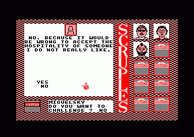 Question Of Scruples, A — ss (EU)