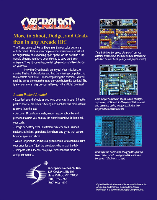 Cyberblast — box-2D-back (US)