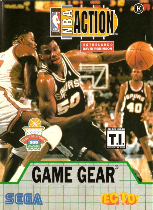 Nba Action Starring David Robinson — box-2D (BR)