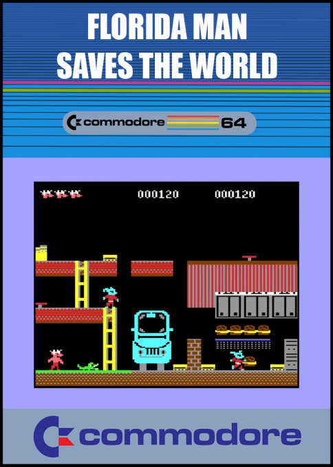 Florida Man Saves The World box art
