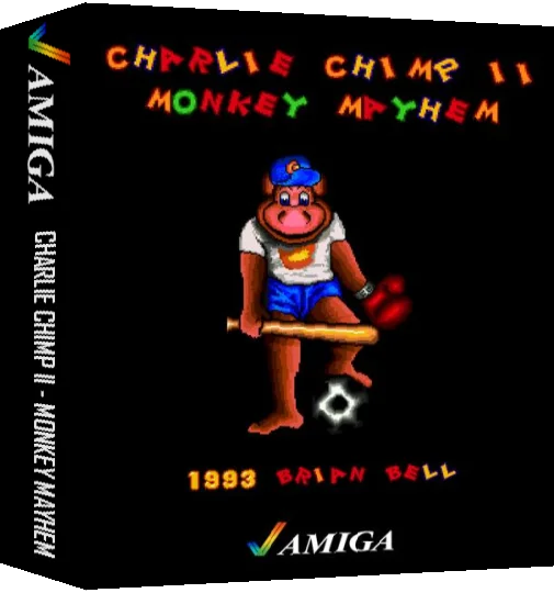 Charlie Chimp 2 - Monkey Mayhem — box-3D (WOR)