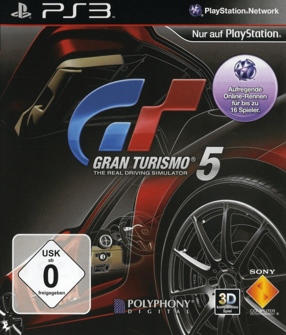 Gran Turismo 5 — box-2D (DE)