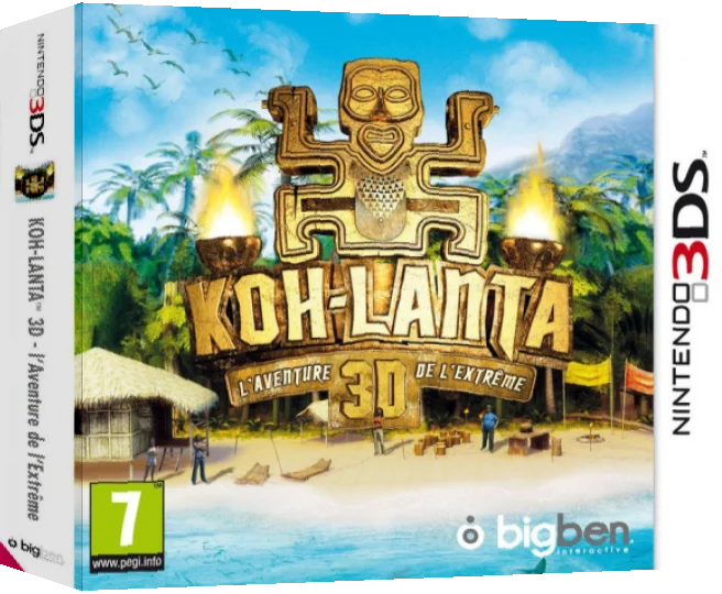 Survivor 3D - The Ultimate Adventure — box-3D (FR)