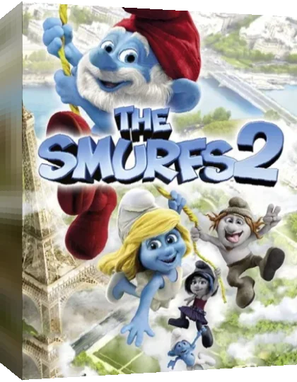 Smurfs 2, The — box-3D (WOR)