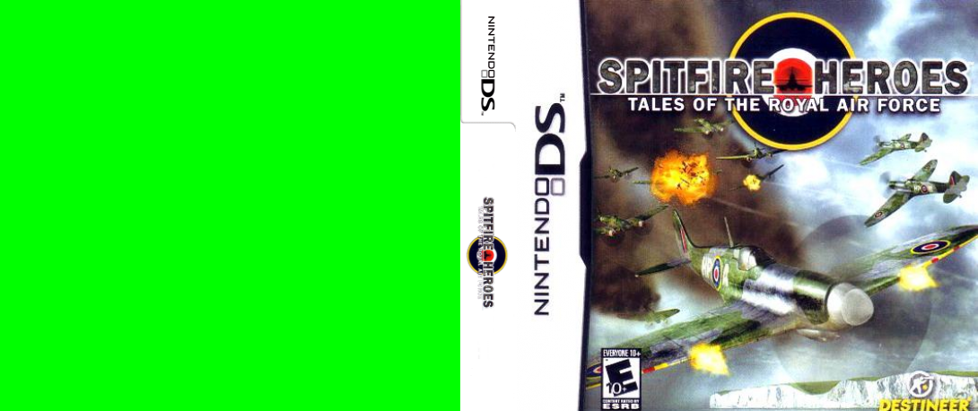 Spitfire Heroes - Tales of the Royal Air Force — box-texture (US)