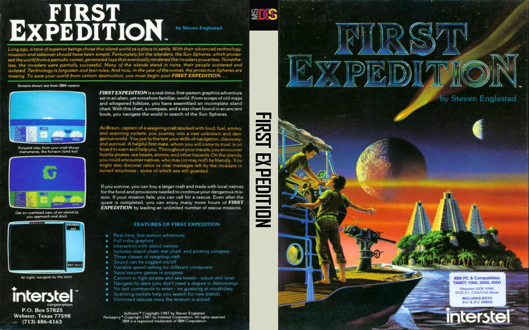 First Expedition — box-texture (US)
