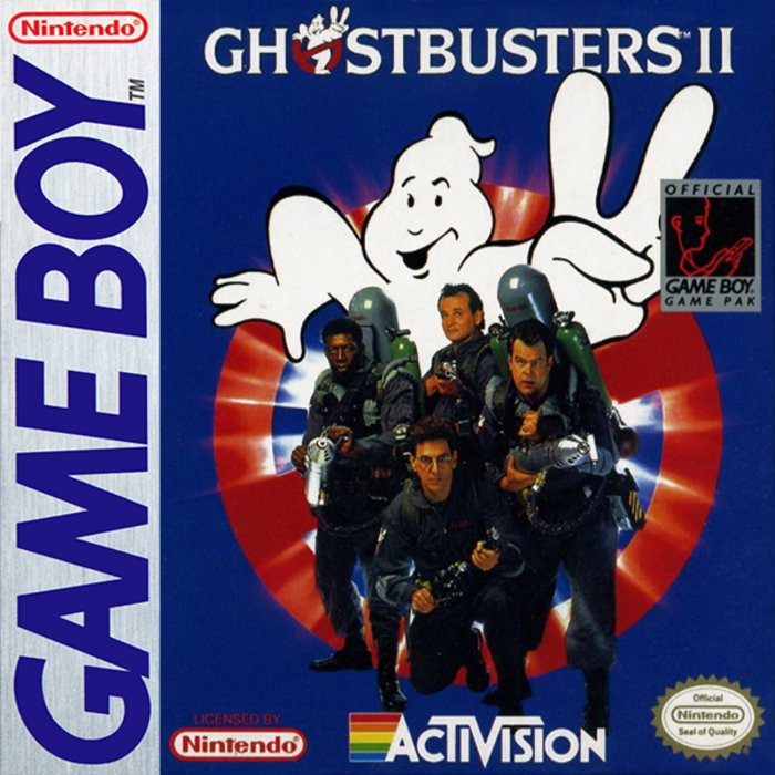 Ghostbusters 2 box art
