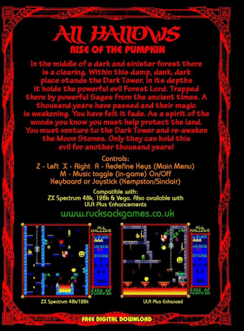 All Hallows : Rise Of The Pumpkin — box-2D-back (WOR)