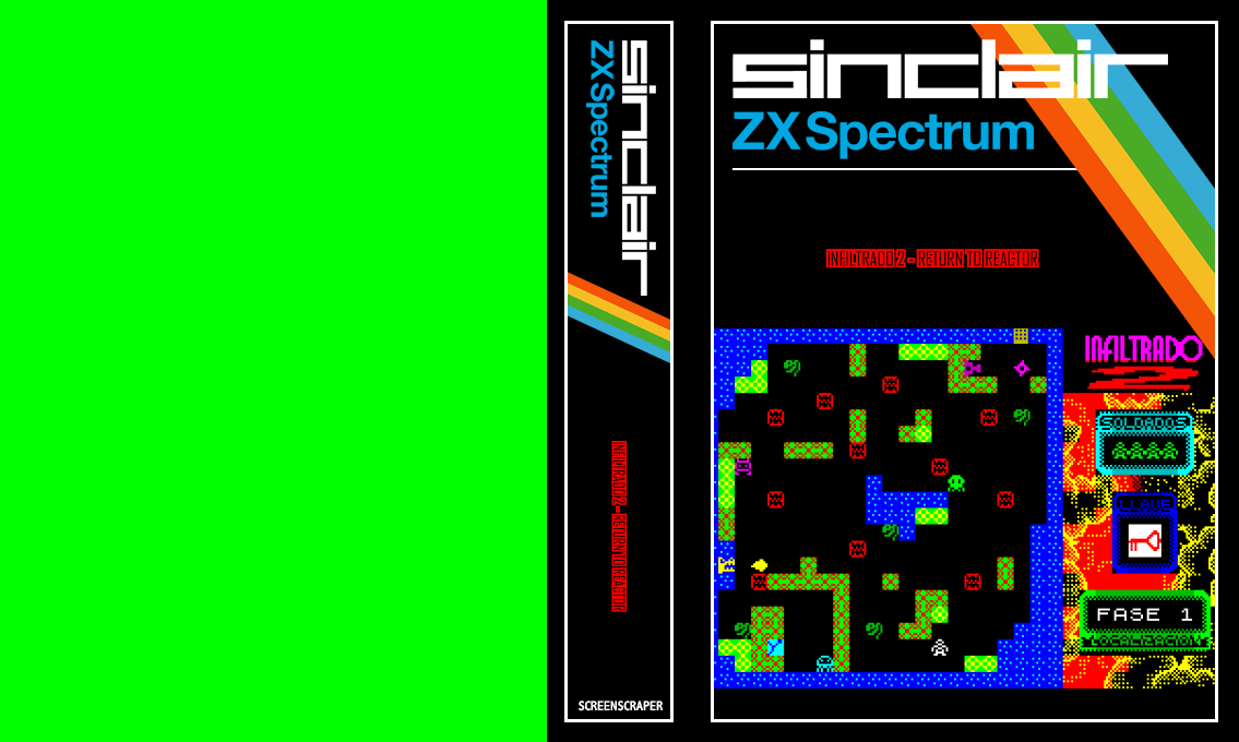 Infiltrado 2 - Return To Reactor — box-texture (SS)