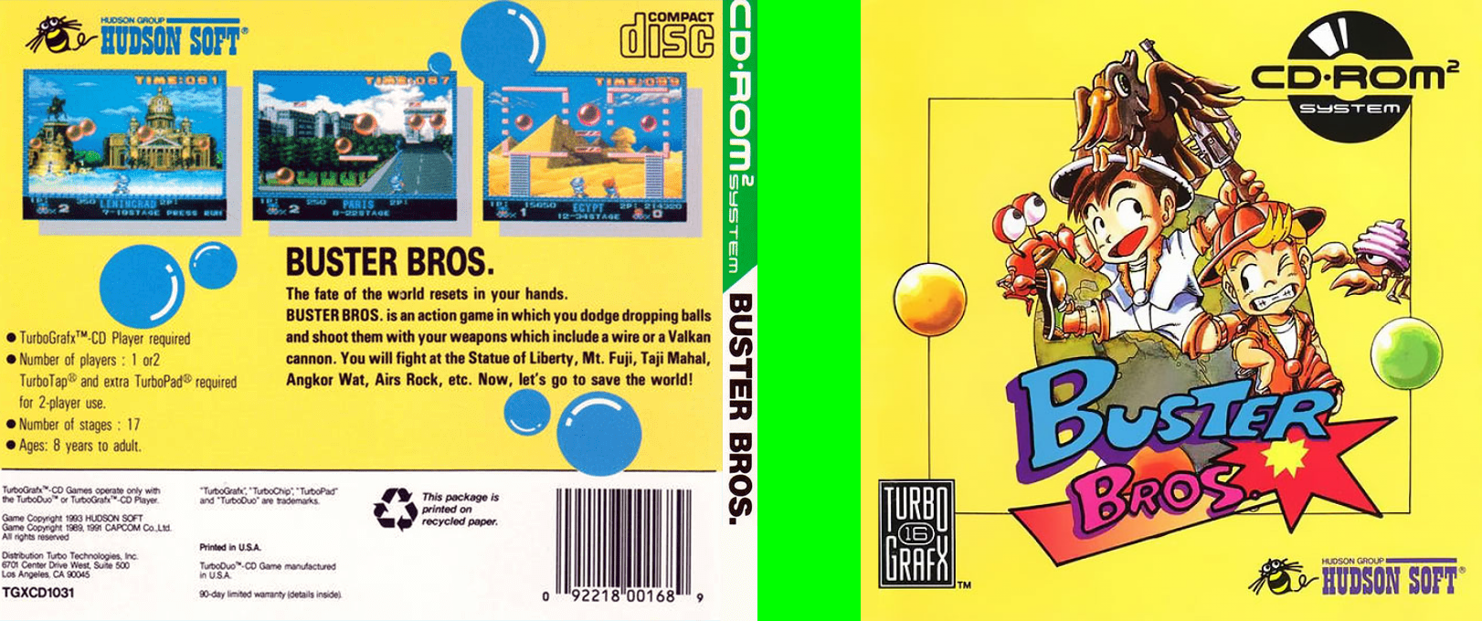 Buster Bros. — box-texture (US)