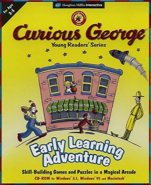 Curious George Early Learning Adventure box art