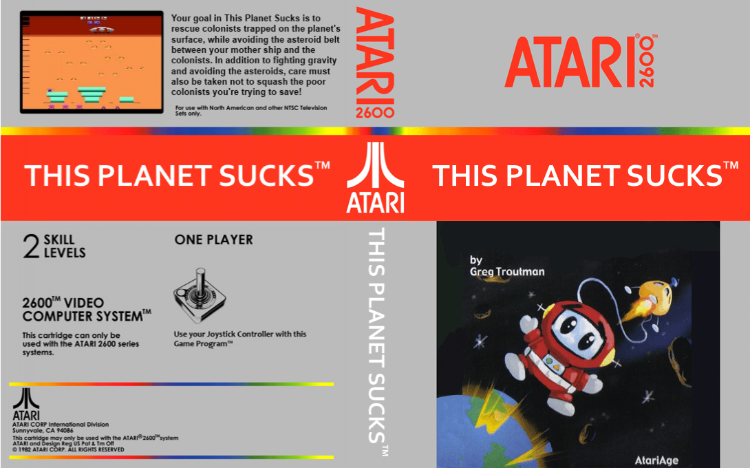 This Planet Sucks! — box-texture (US)