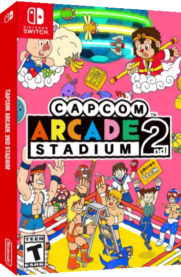 Capcom Arcade 2nd Stadium — box-3D (US)