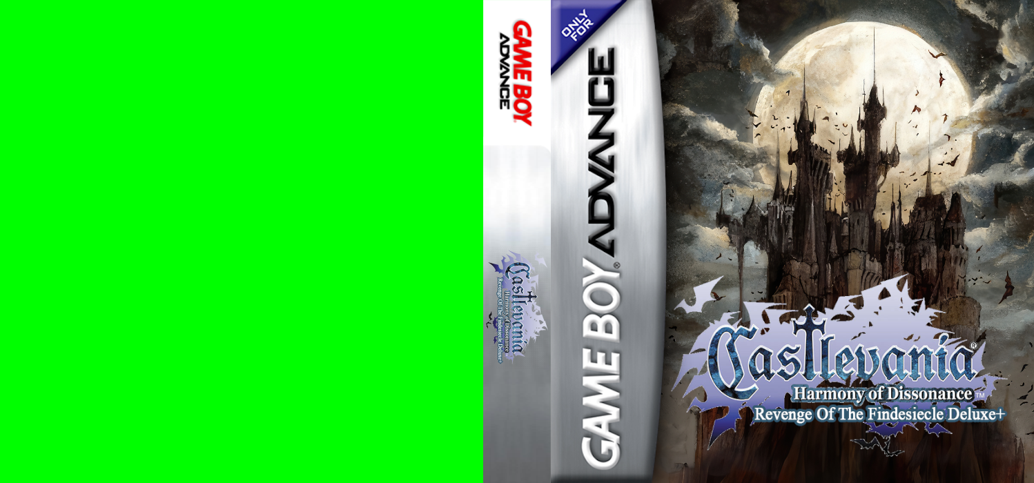 Castlevania : Harmony Of Dissonance - Revenge Of The Findesiecle Deluxe + — box-texture (WOR)