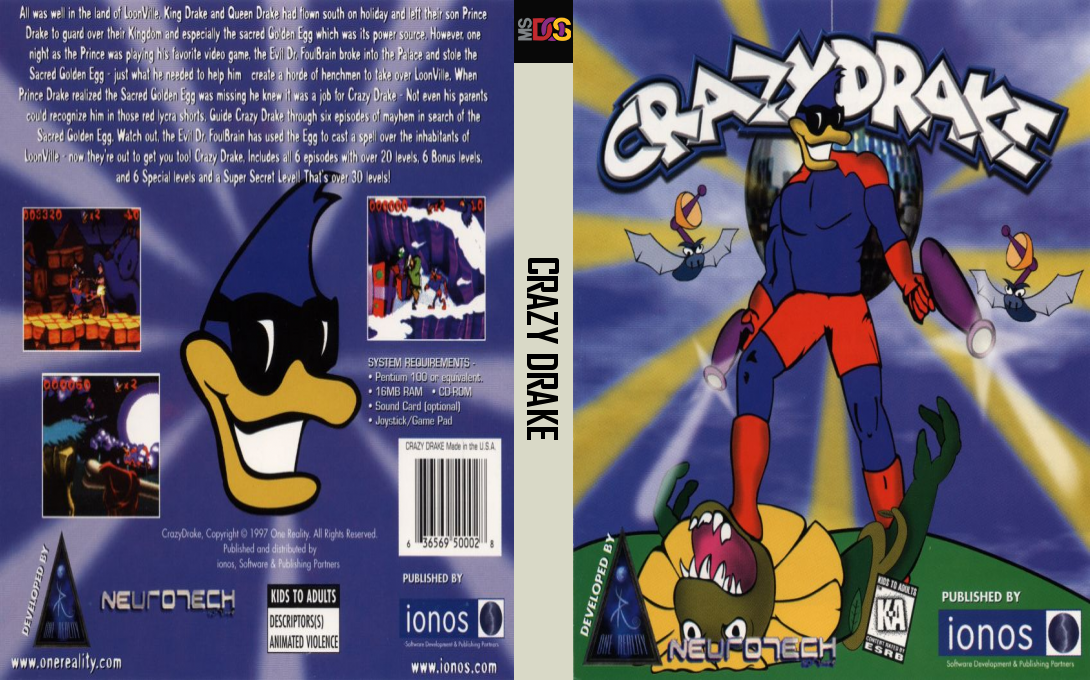 Crazy Drake — box-texture (US)