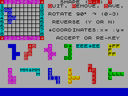 Pentominoes — ss (WOR)