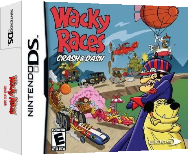 Wacky Races - Crash & Dash — box-3D (US)