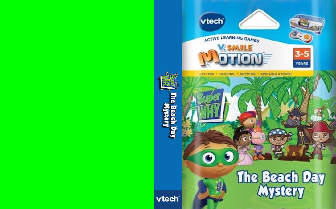 Super WHY! - The Beach Day Mystery — box-texture (US)