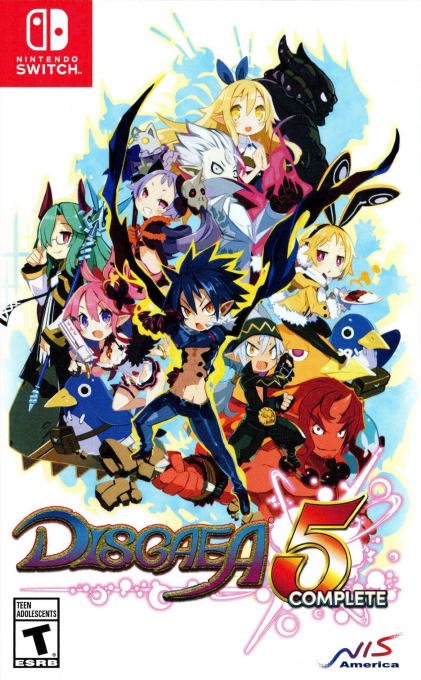 Disgaea 5 Complete box art