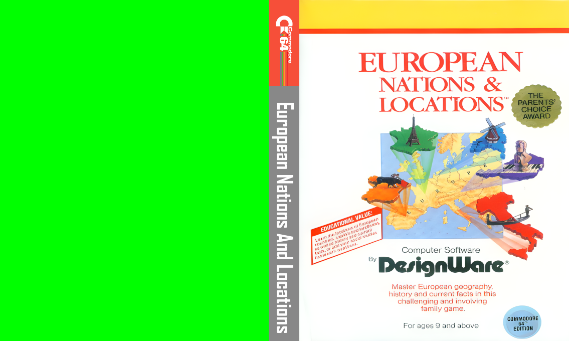 European Nations & Locations — box-texture (US)