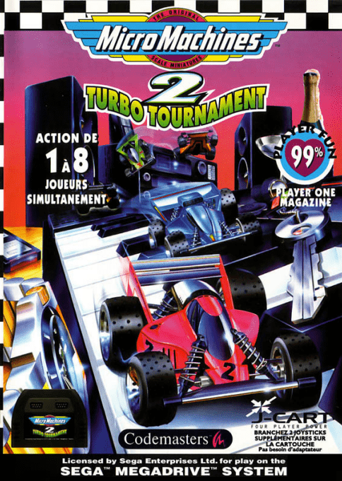 Micro Machines 2 - Turbo Tournament box art