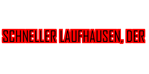 Der Schneller Laufhausen — wheel-hd (SS)