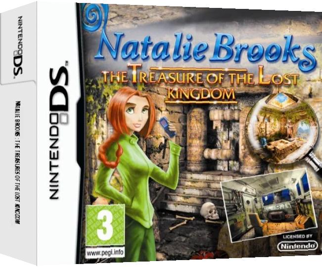 Natalie Brooks - The Treasures of the Lost Kingdom — box-3D (EU)