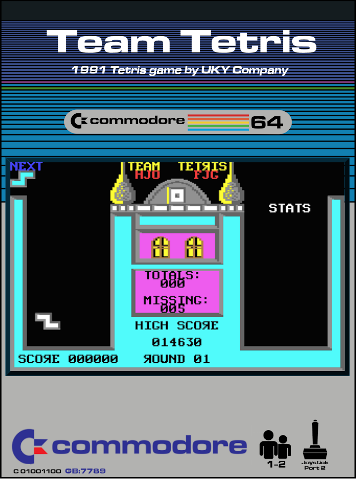 Team Tetris box art