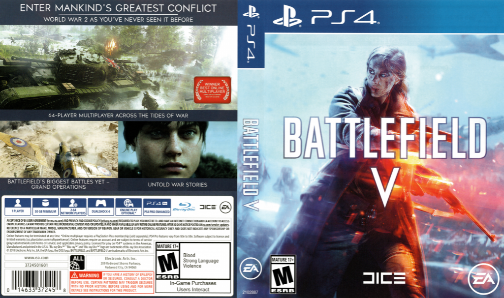 Battlefield 5 — box-texture (US)
